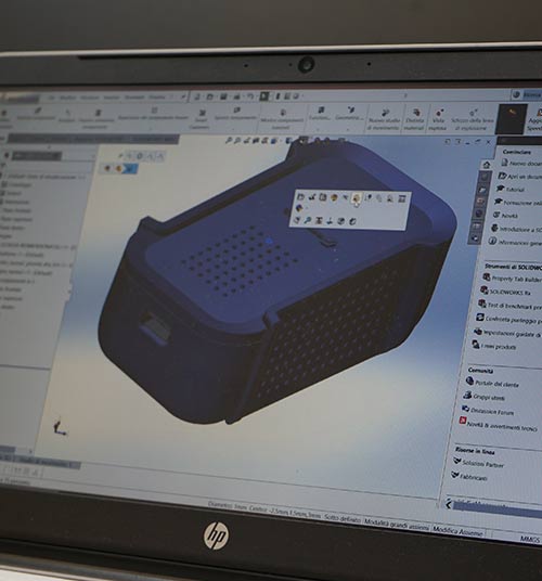 Servizio di progettazione stampa 3D industriale